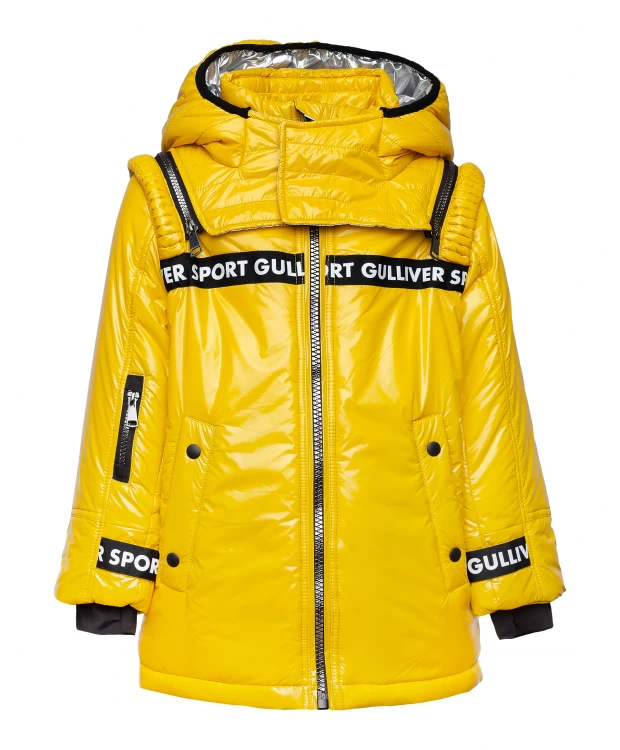 фото Удлиненная зимняя куртка gulliver (104)