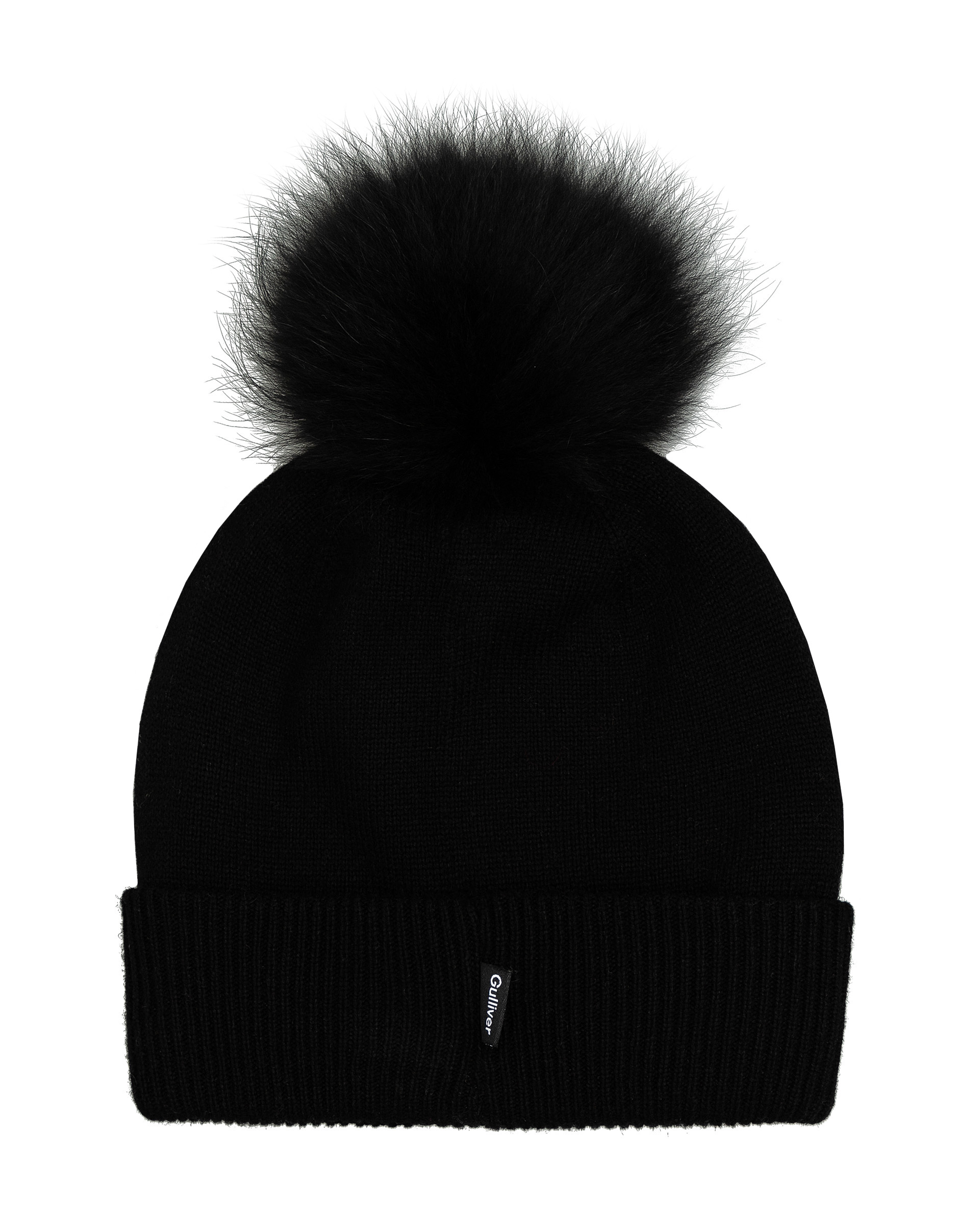 фото Двойная вязаная шапка gulliver