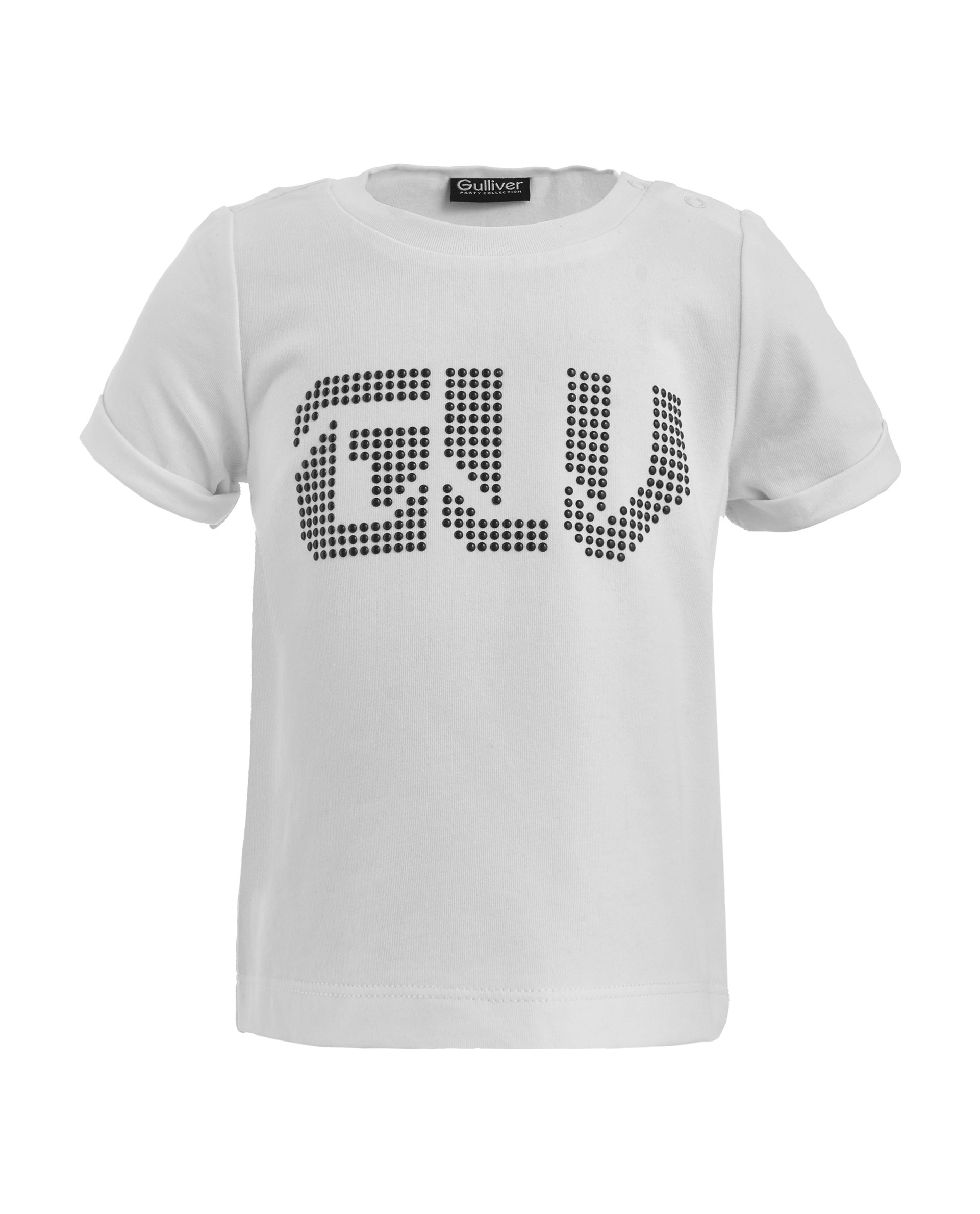 фото Нарядная футболка с декором gulliver gulliver baby