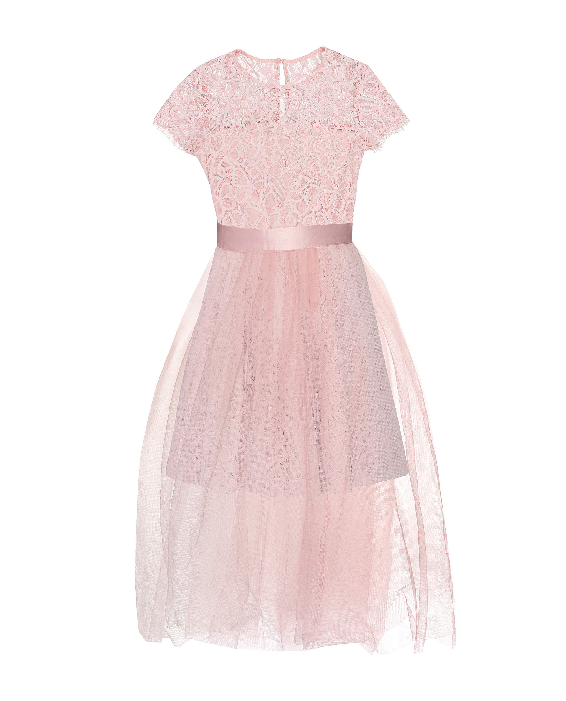 фото Розовое нарядное платье gulliver