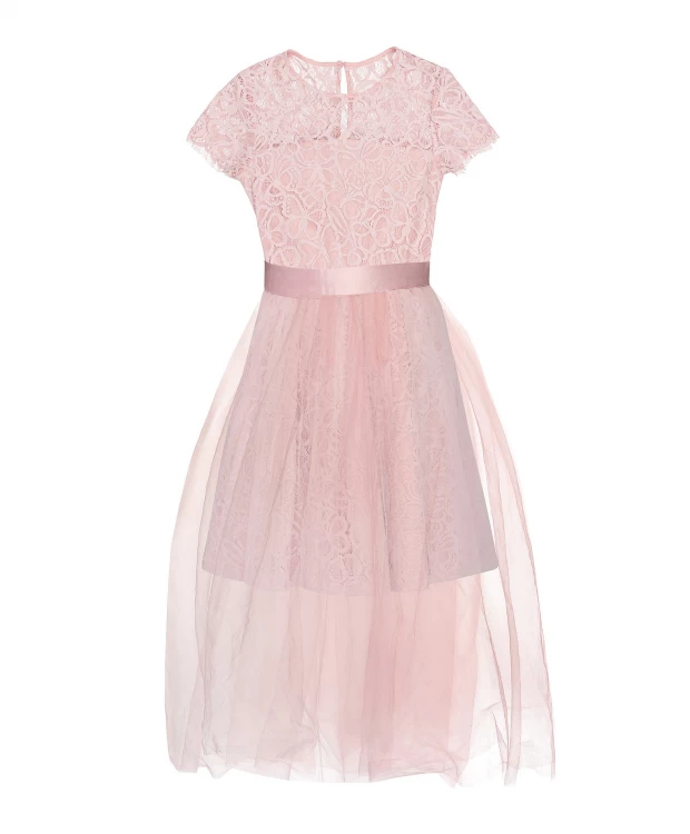 Розовое нарядное платье Gulliver