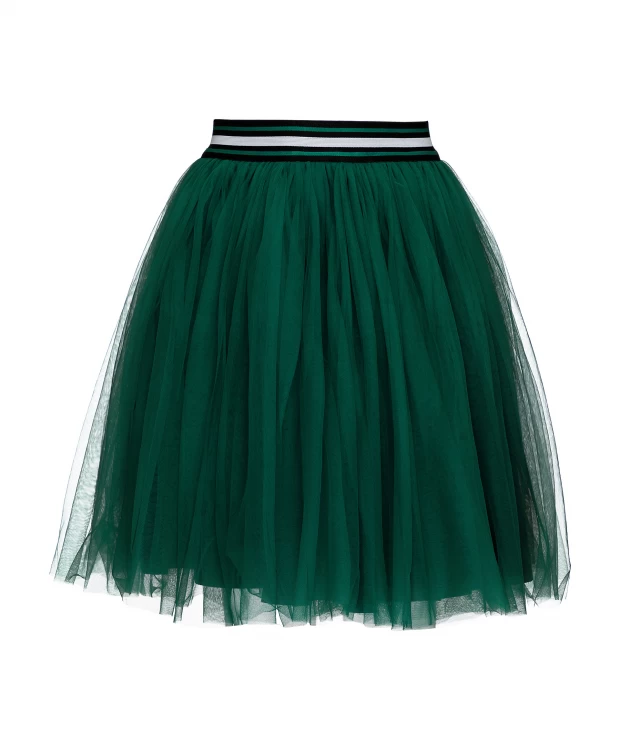 Зеленая нарядная юбка Gulliver (140)