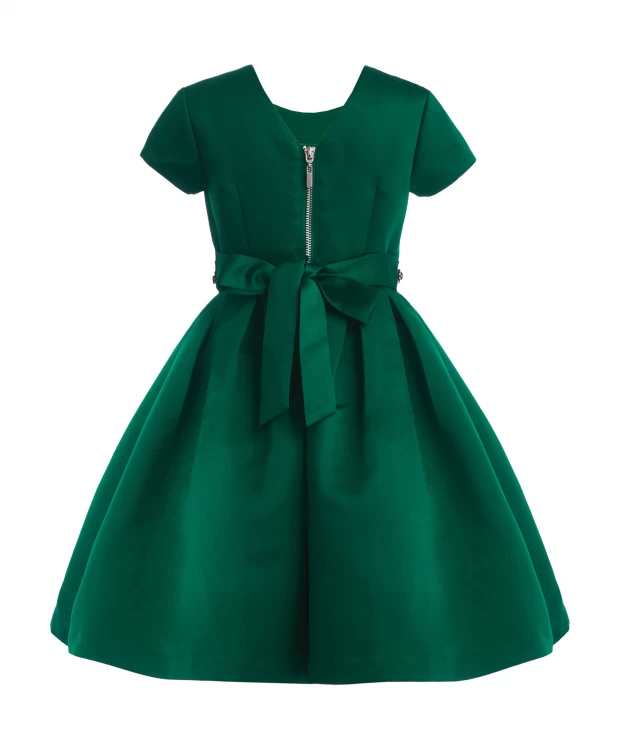 Зеленое нарядное платье Gulliver
