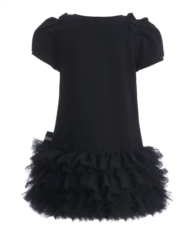 Черное нарядное платье Gulliver