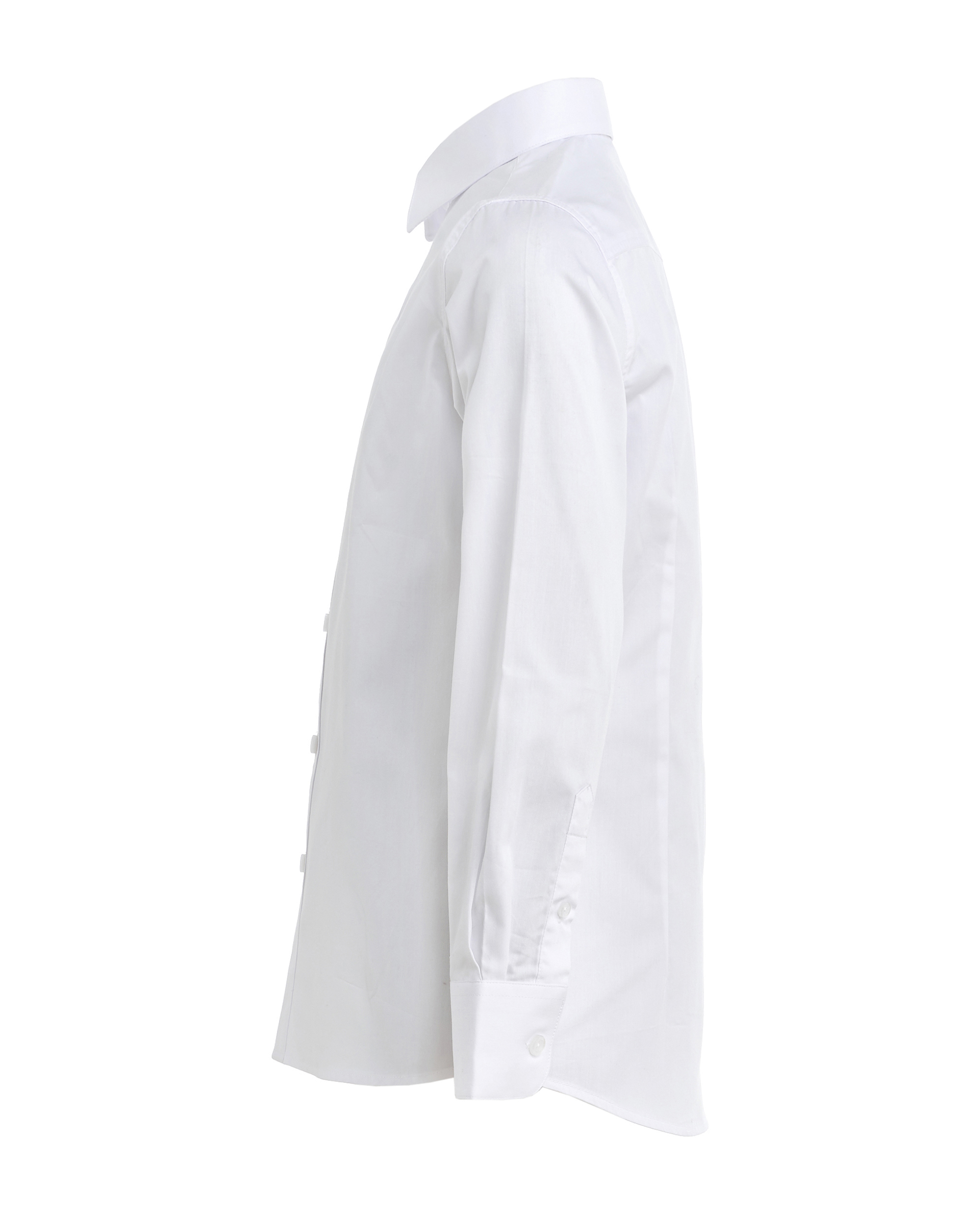 Белая рубашка с длинным рукавом Gulliver 219GSBC2319, размер 146, цвет белый - фото 2