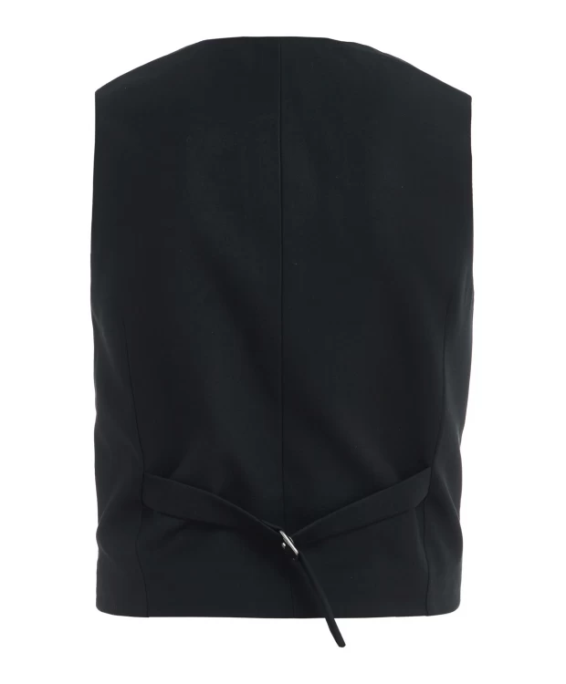 фото Черный классический жилет gulliver (170)