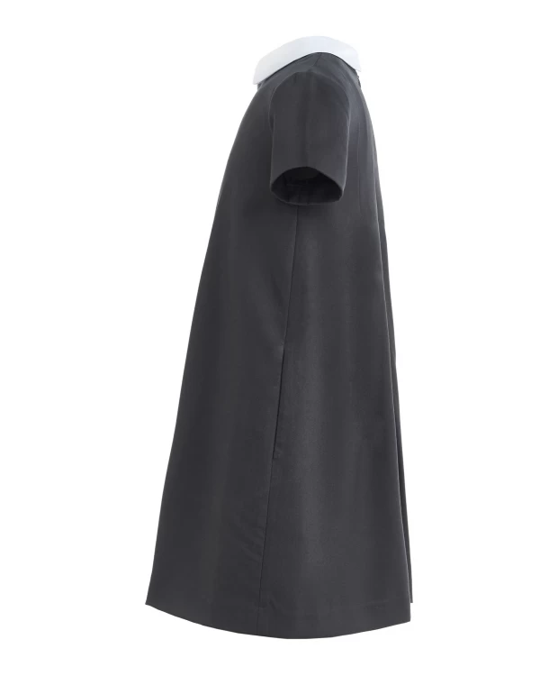 фото Серое платье со съемным воротничком gulliver (158)