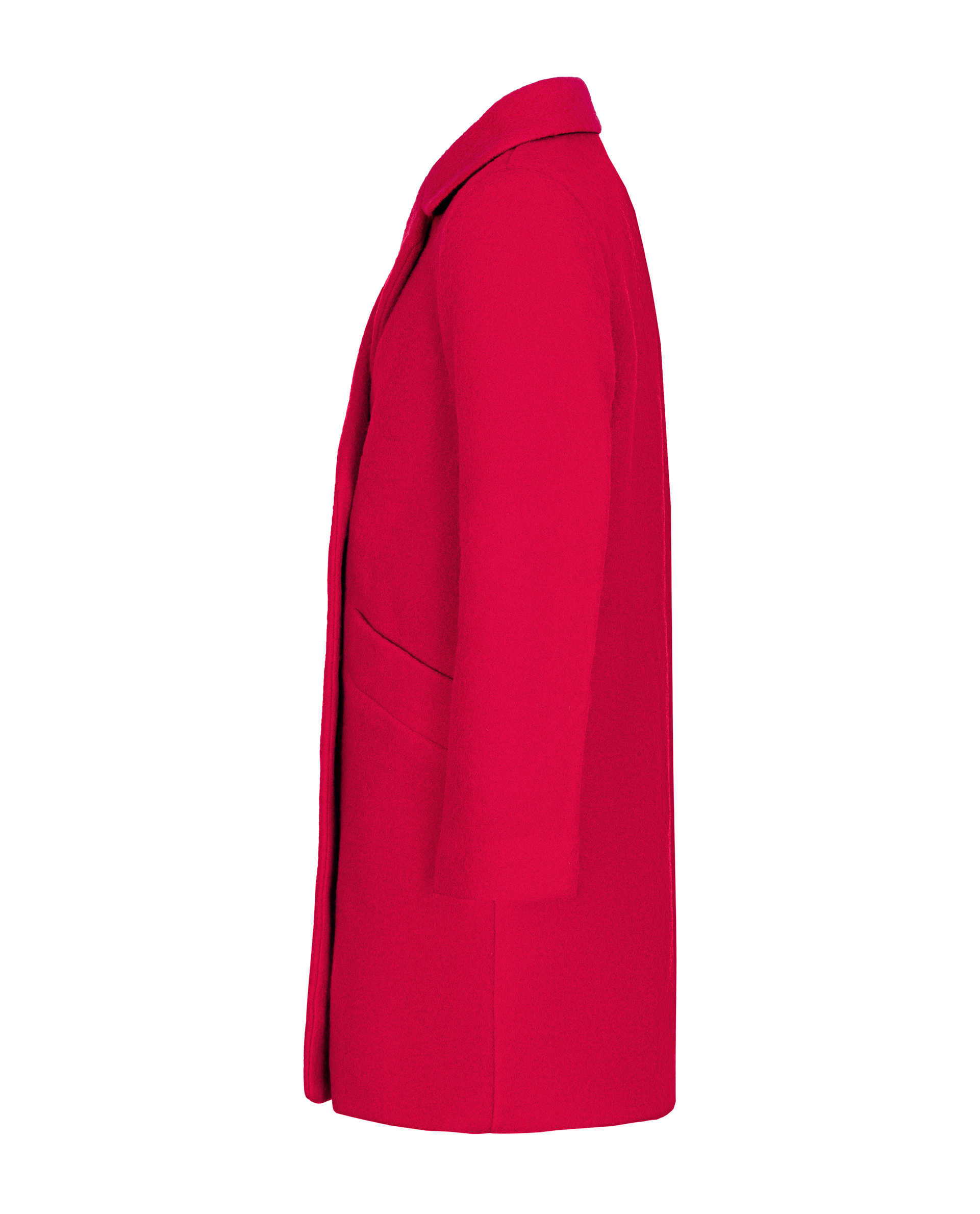 Шерстяное пальто Gulliver 219GSGC4503, размер 122, цвет розовый - фото 2