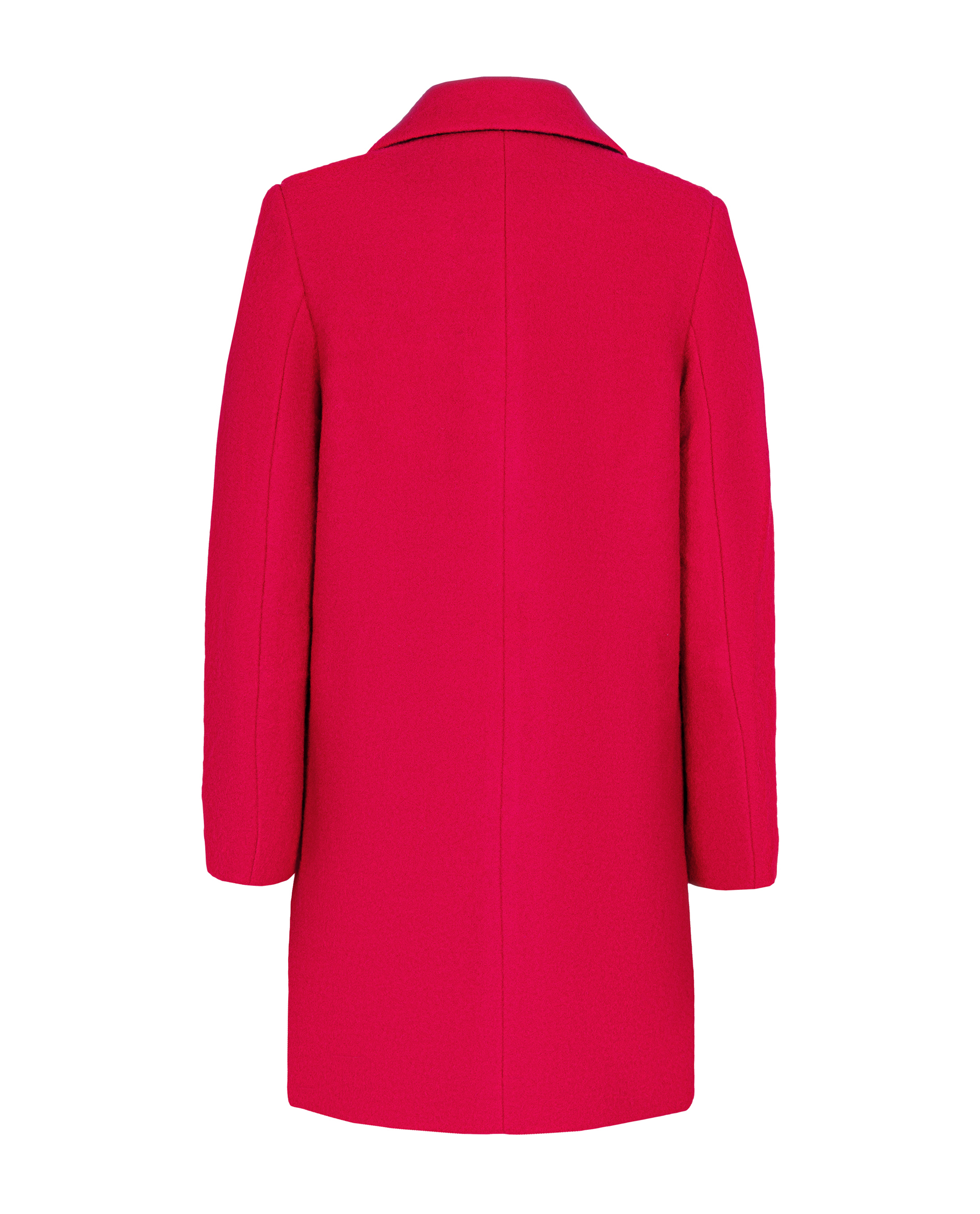 Шерстяное пальто Gulliver 219GSGC4503, размер 122, цвет розовый - фото 3