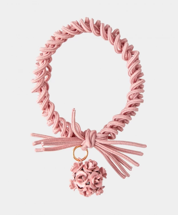 Розовая резинка для волос с декором Gulliver (Без размера)