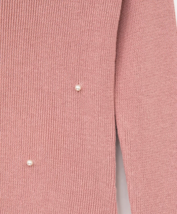 фото Водолазка вязаная розовая gulliver (104)