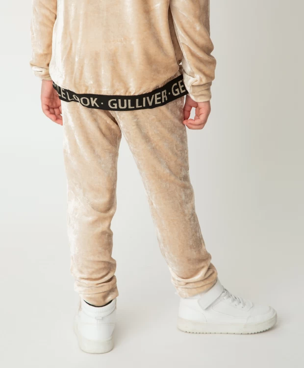 Бежевые брюки Gulliver