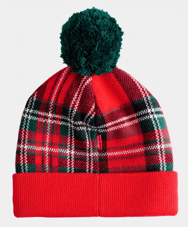 фото Красная шапка вязаная gulliver (54)