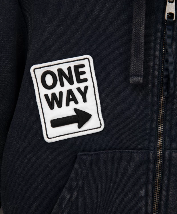 фото Толстовка оверсаз в стиле "гранж" gulliver (98)