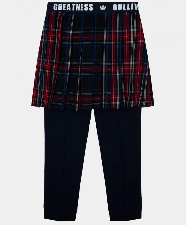 Комплект: брюки и съемная юбка Gulliver