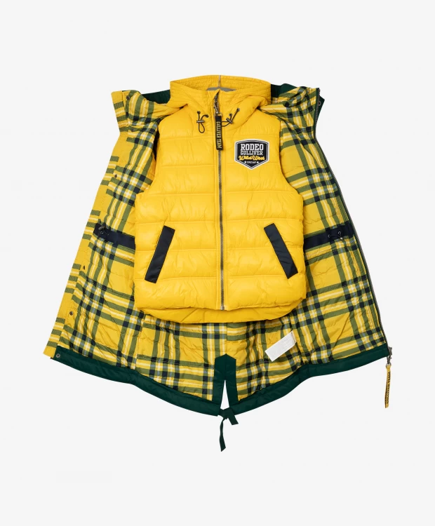 фото Куртка 2 в 1-м с функциональными элементами gulliver (158)