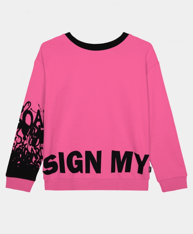 фото Розовая толстовка gulliver (140)