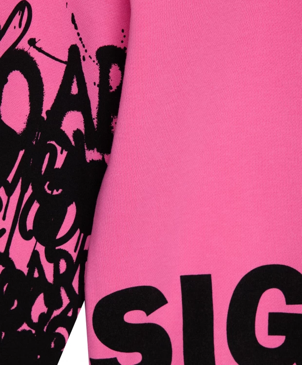 фото Розовая толстовка gulliver (140)