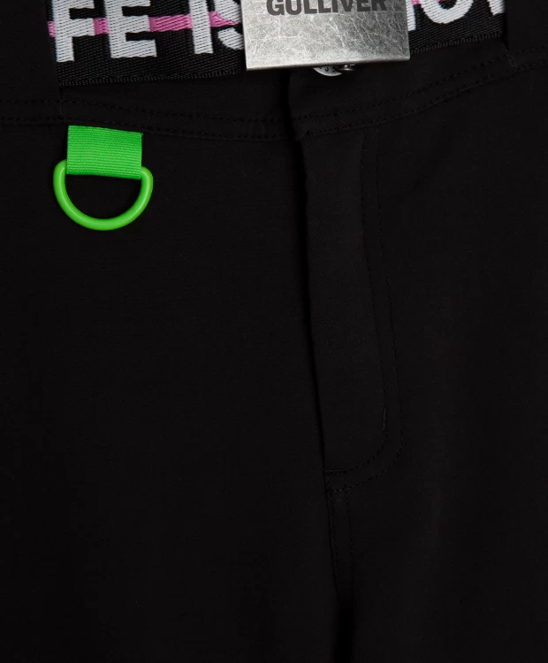 фото Черные брюки gulliver (140)