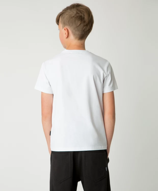 Белая футболка Gulliver (146), размер 146 Белая футболка Gulliver (146) - фото 2