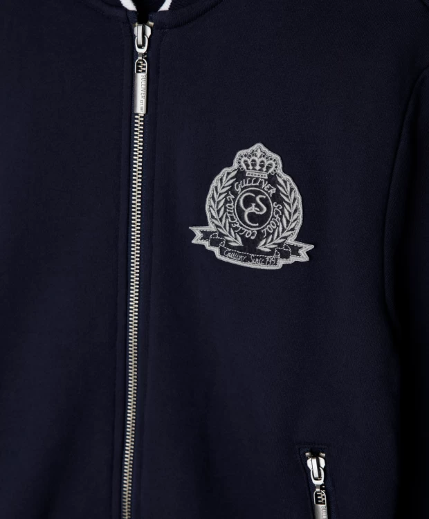 фото Синяя толстовка gulliver (128)