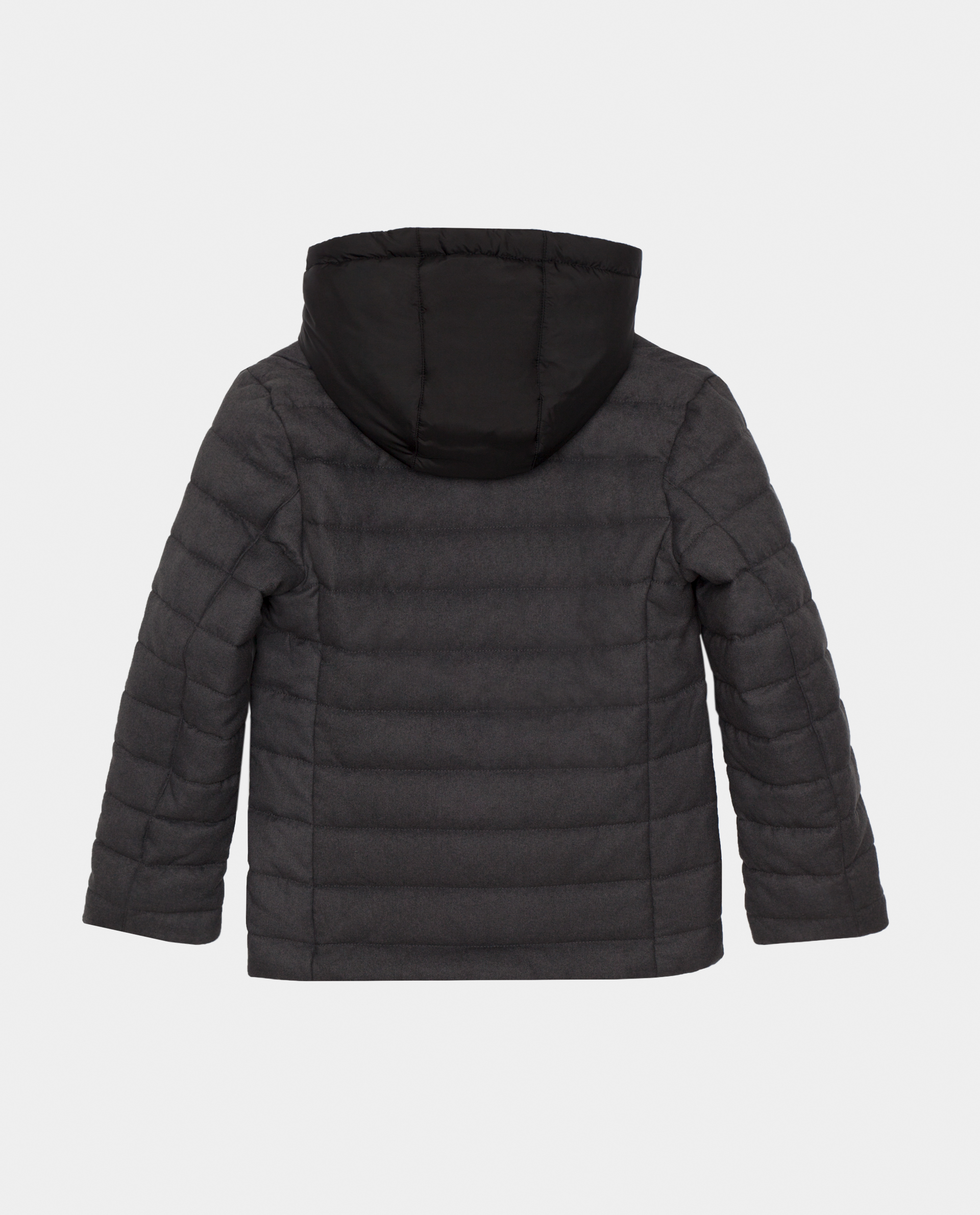 Серая демисезонная куртка Gulliver 220GSBC4102, размер 164, цвет серый - фото 5