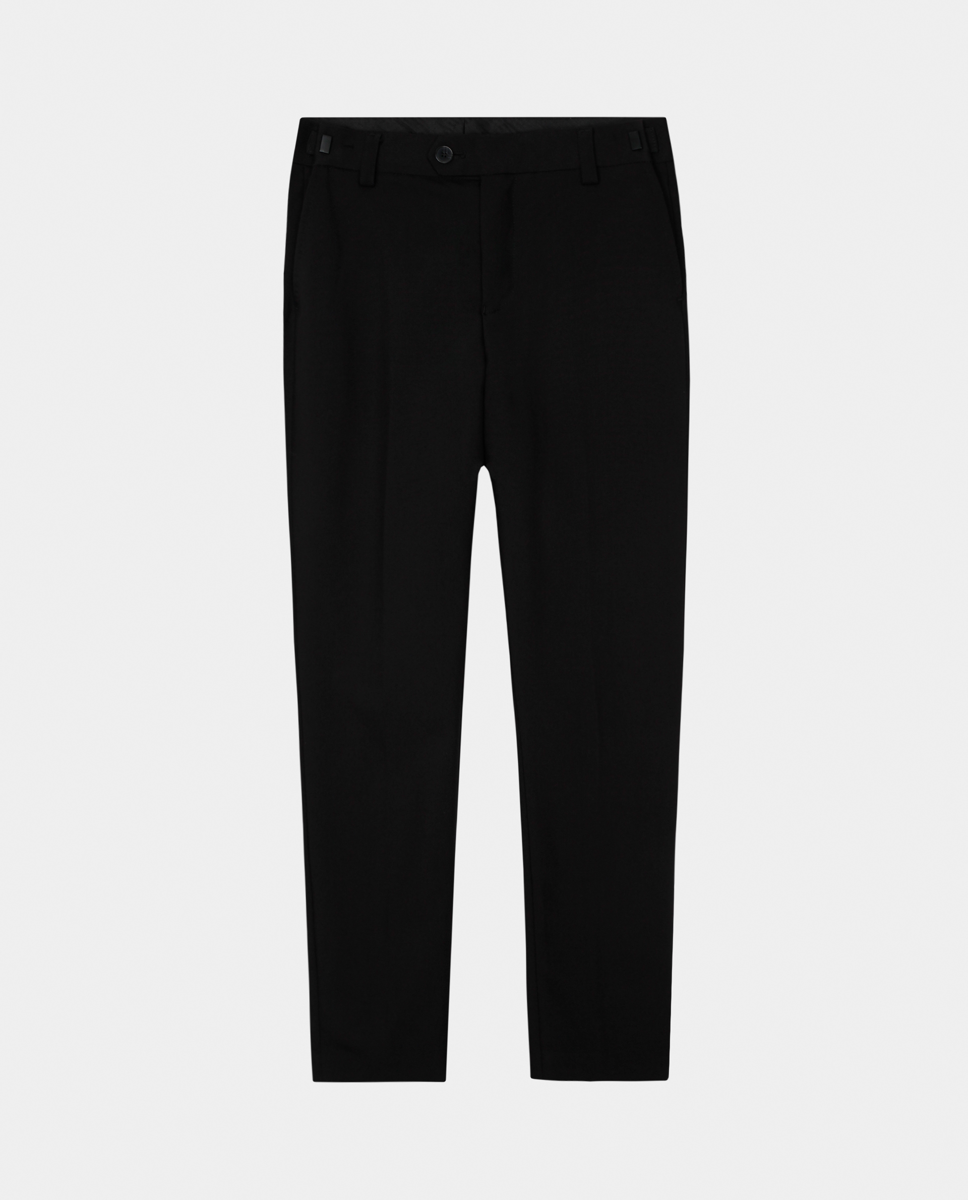 Черные узкие брюки Gulliver 220GSBC6304, размер 140, цвет черный slim / узкие - фото 3