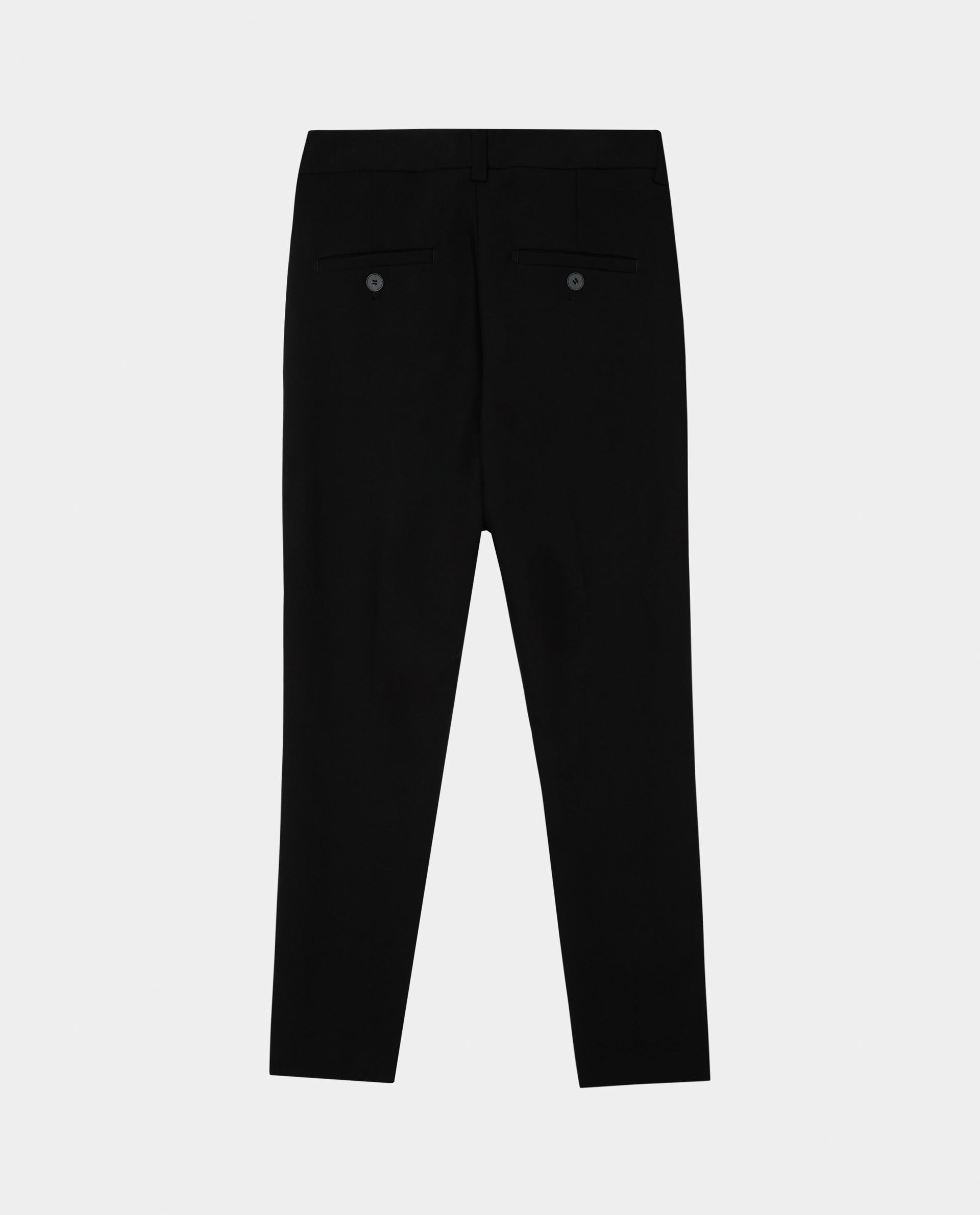 Черные узкие брюки Gulliver 220GSBC6304, размер 140, цвет черный slim / узкие - фото 4