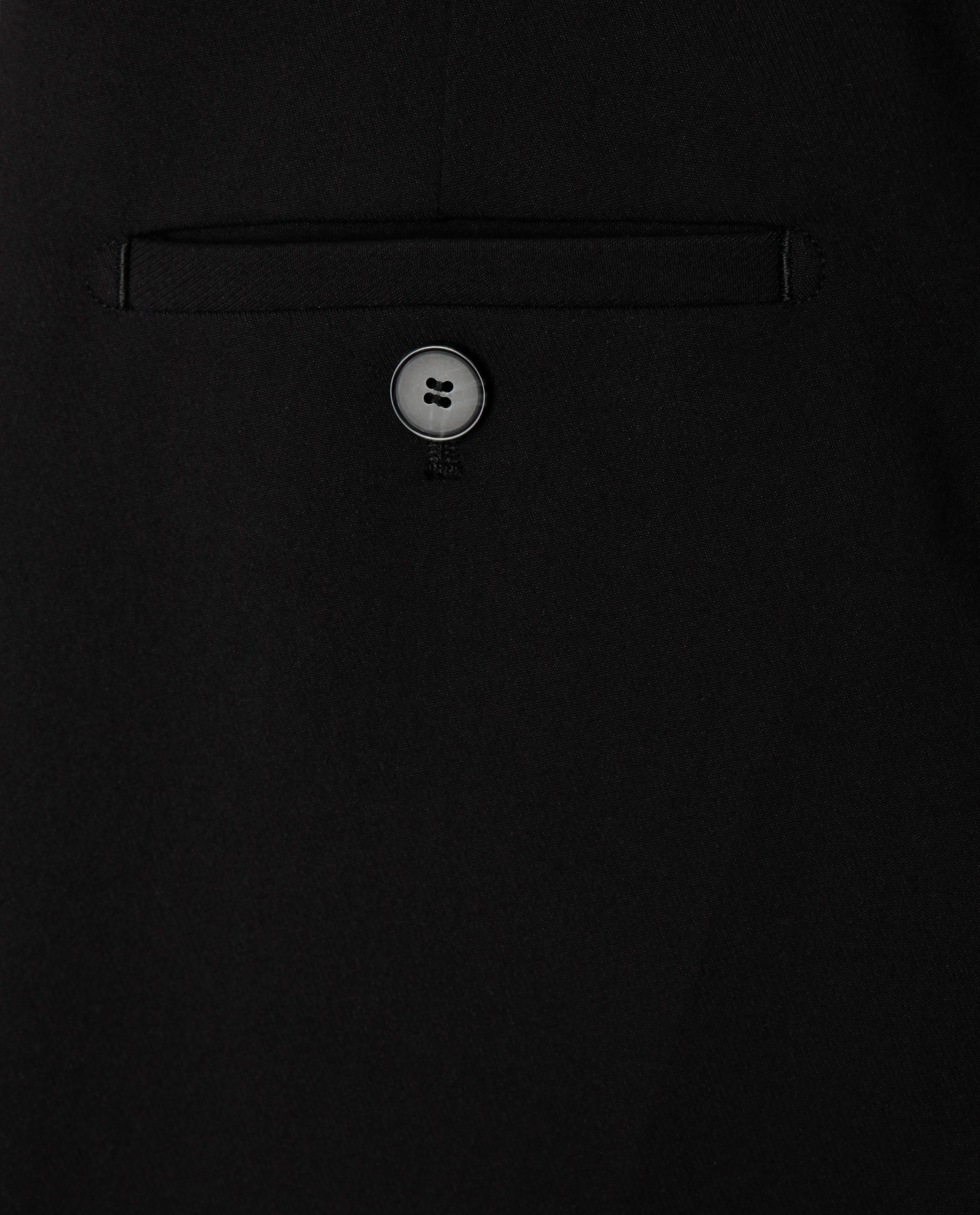 Черные узкие брюки Gulliver 220GSBC6304, размер 140, цвет черный slim / узкие - фото 5