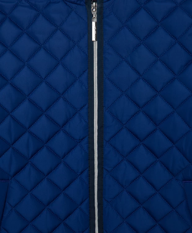 фото Синяя демисезонная куртка gulliver (170)