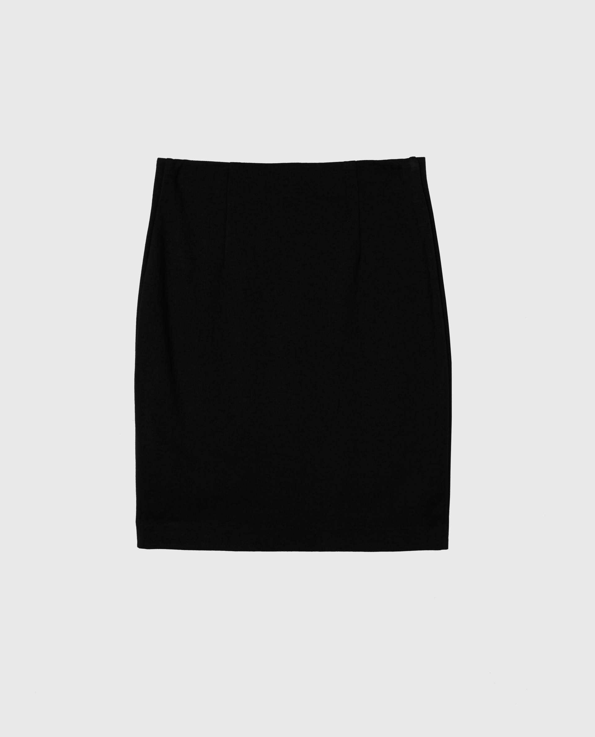 фото Черная юбка из джерси gulliver