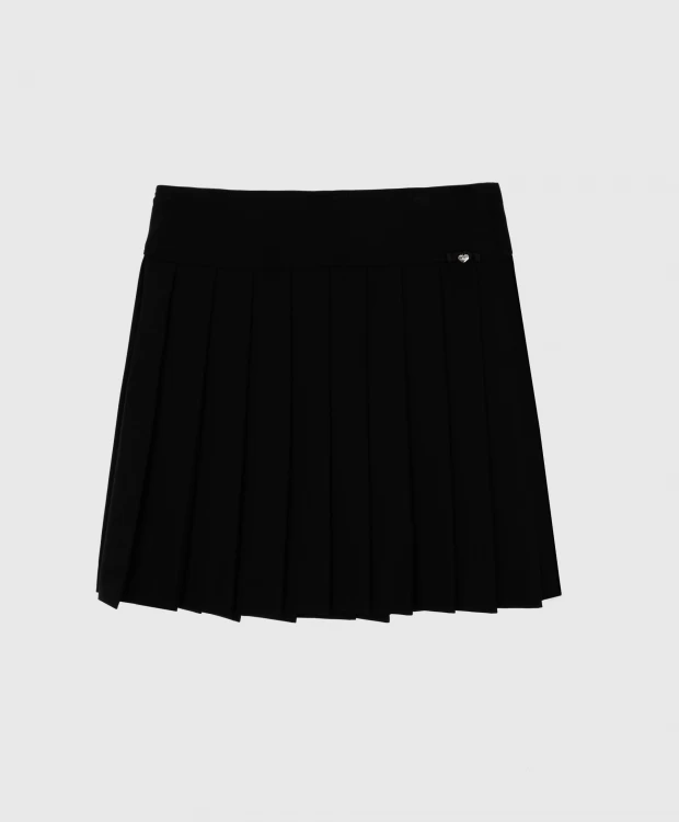 фото Черная юбка в складку gulliver (140)
