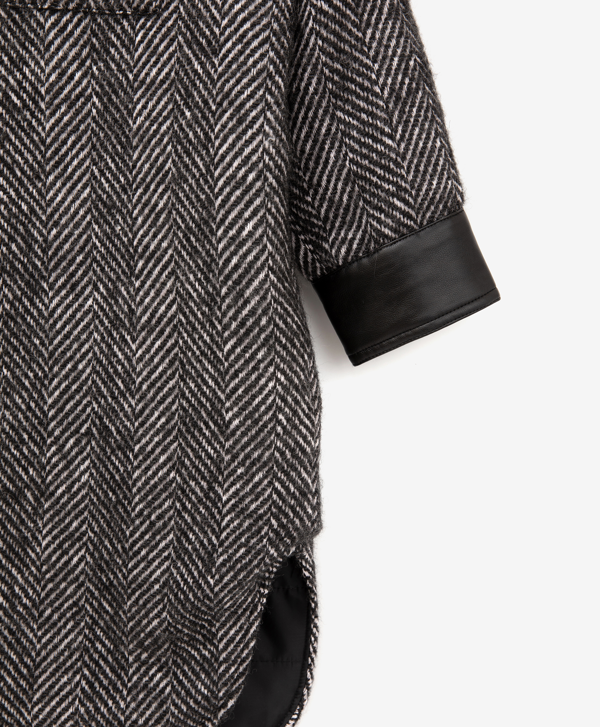 Пальто демисезонное серое Gulliver 22108GJC4505, размер 158, цвет серый - фото 5