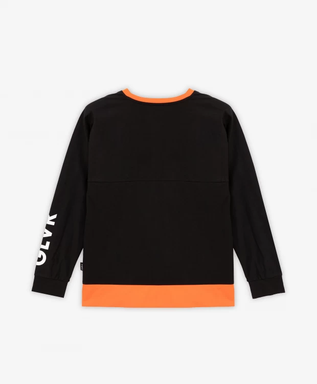 фото Футболка оверсайз с принтом в стиле колорблокинг gulliver (140)