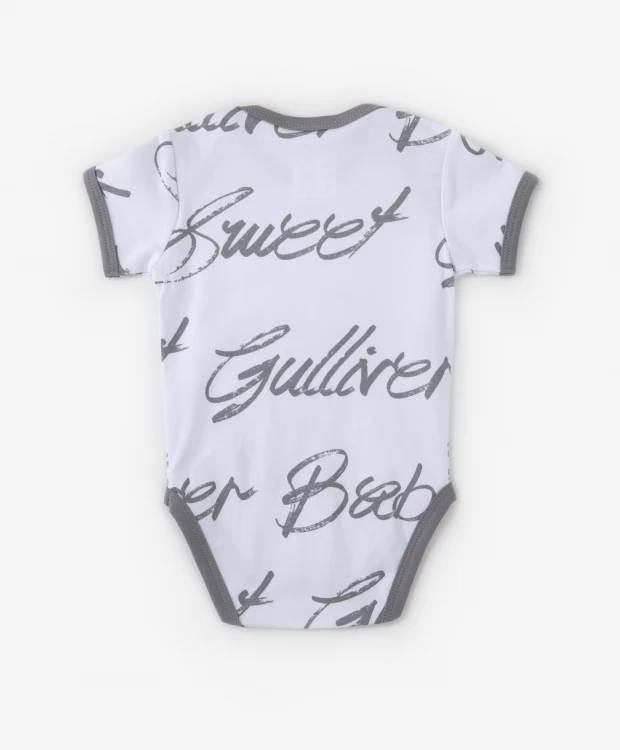 Боди из хлопка с коротким рукавом 2 шт. Gulliver