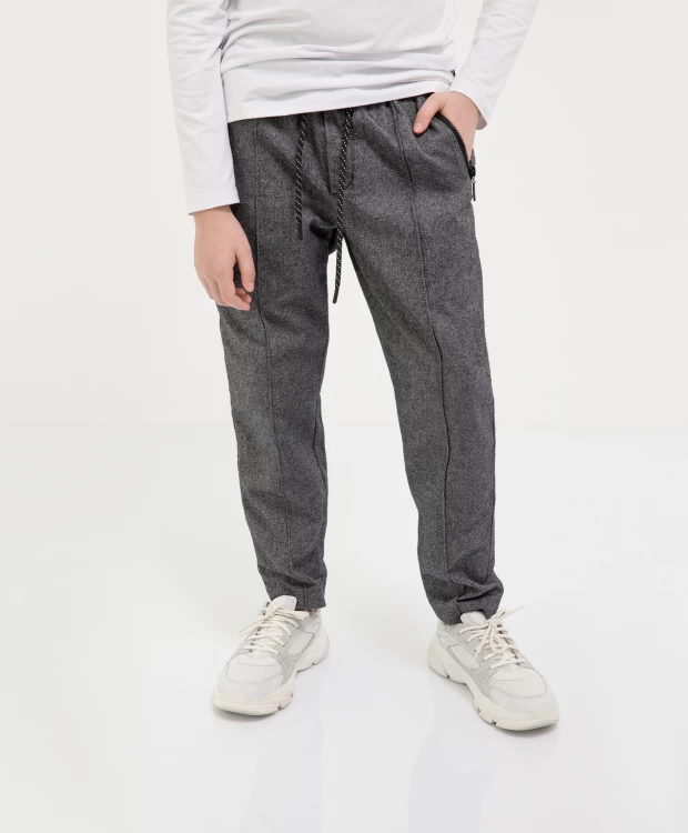 фото Брюки серые из твида gulliver (158)