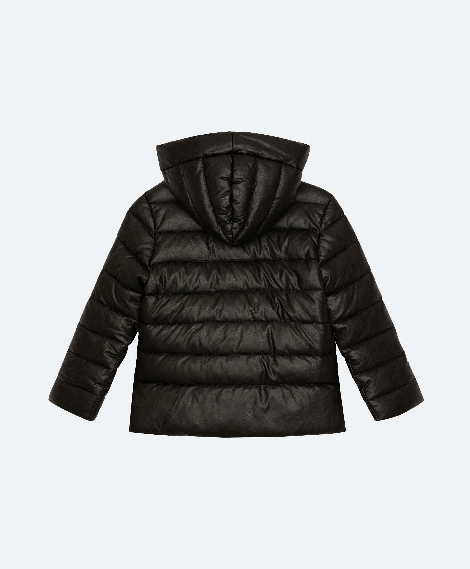 Куртка черная с капюшоном демисезонная Gulliver 221GSGC4101, размер 134, цвет черный - фото 4