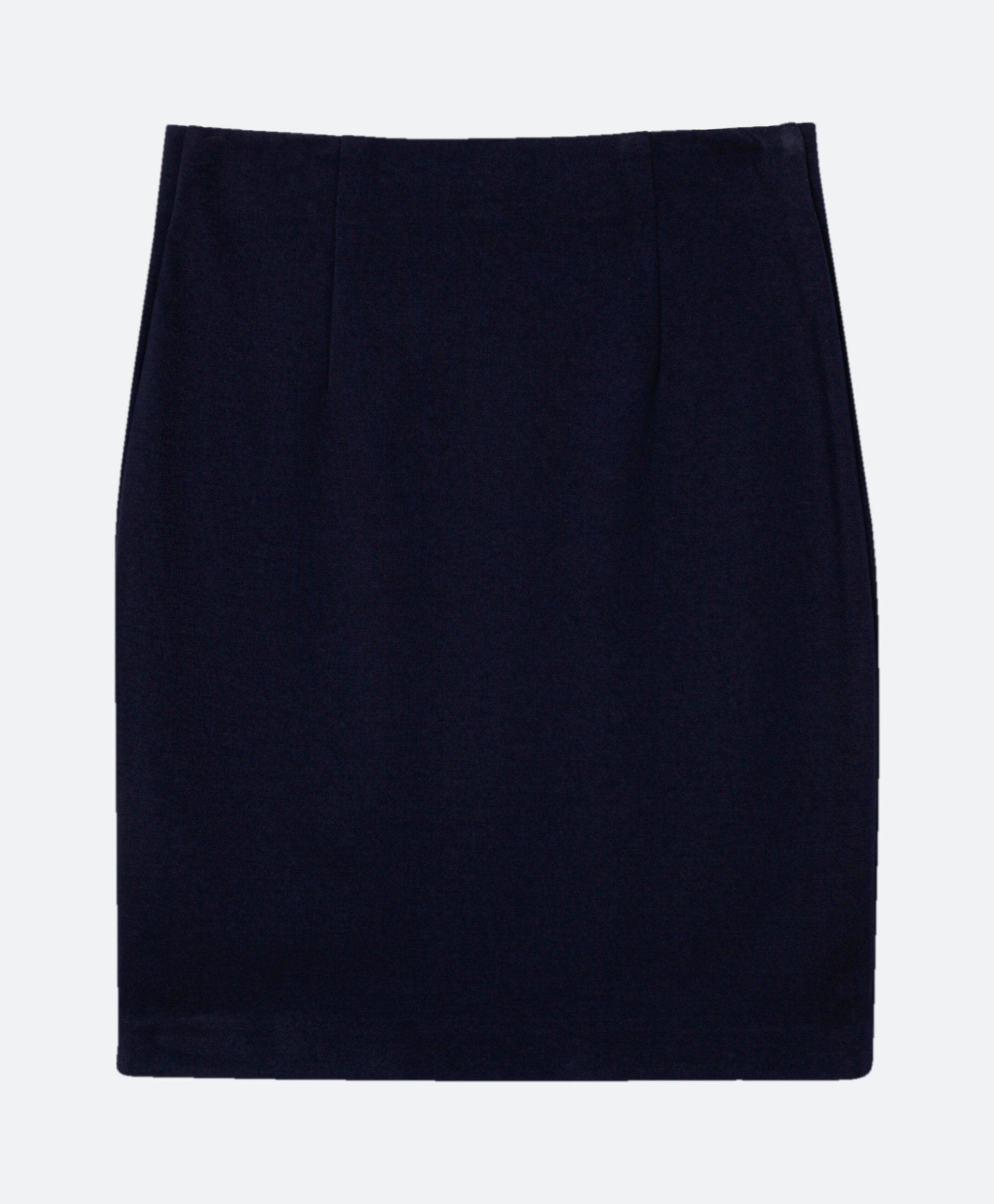 фото Юбка темно-синяя из джерси gulliver