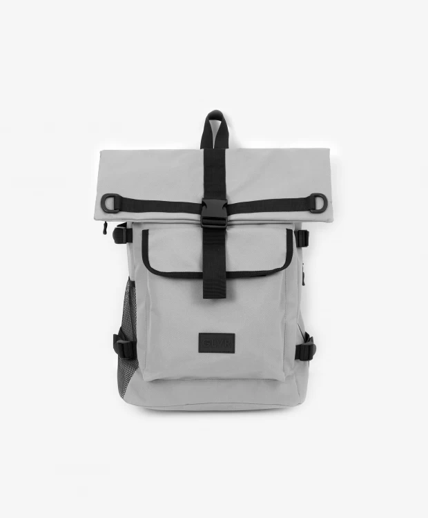 Рюкзак из плотной водоотталкивающей плащовки серый Gulliver (One size)