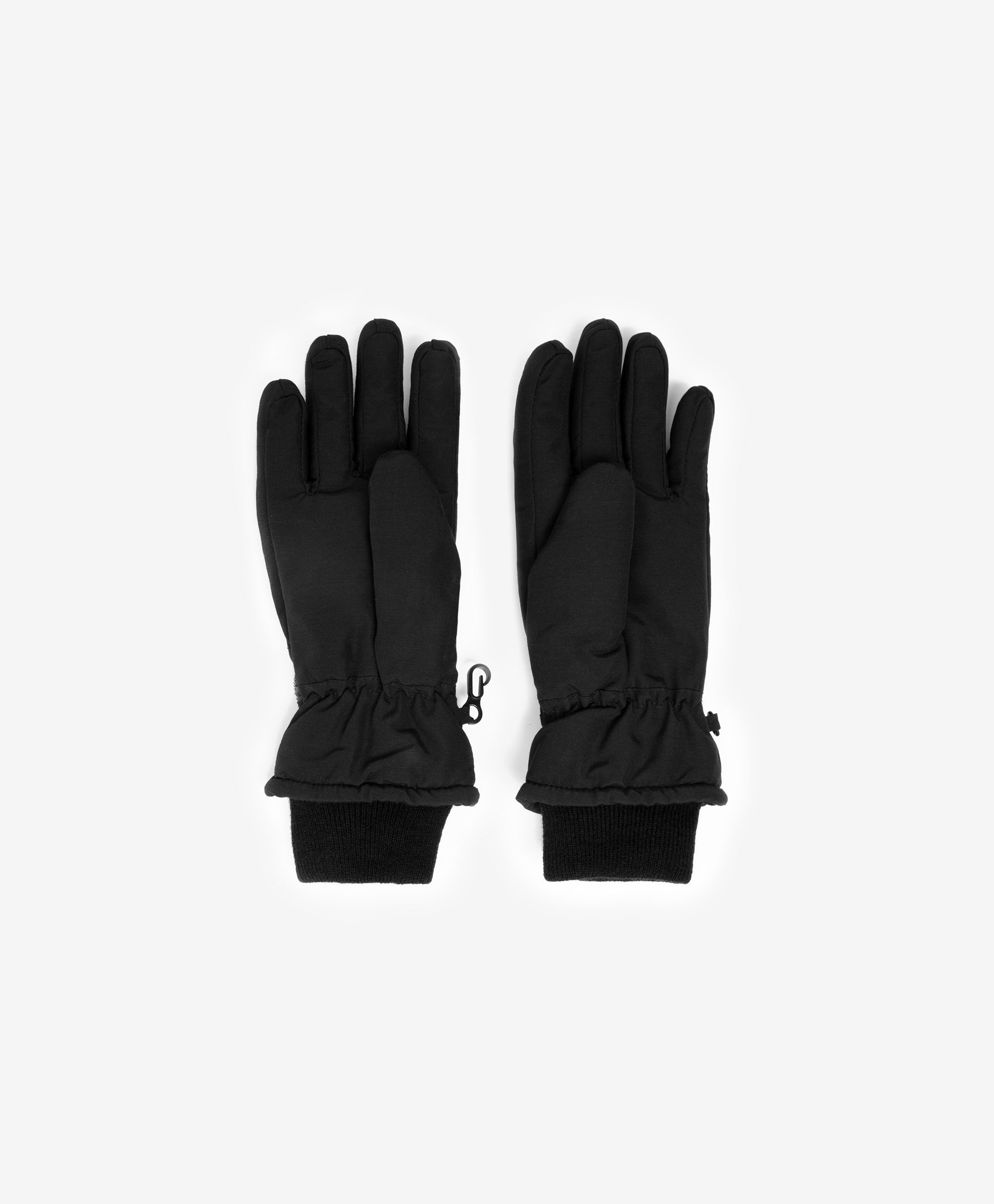 Перчатки зимние плащевые черные Gulliver 22210BJC7605, размер 18 - фото 3