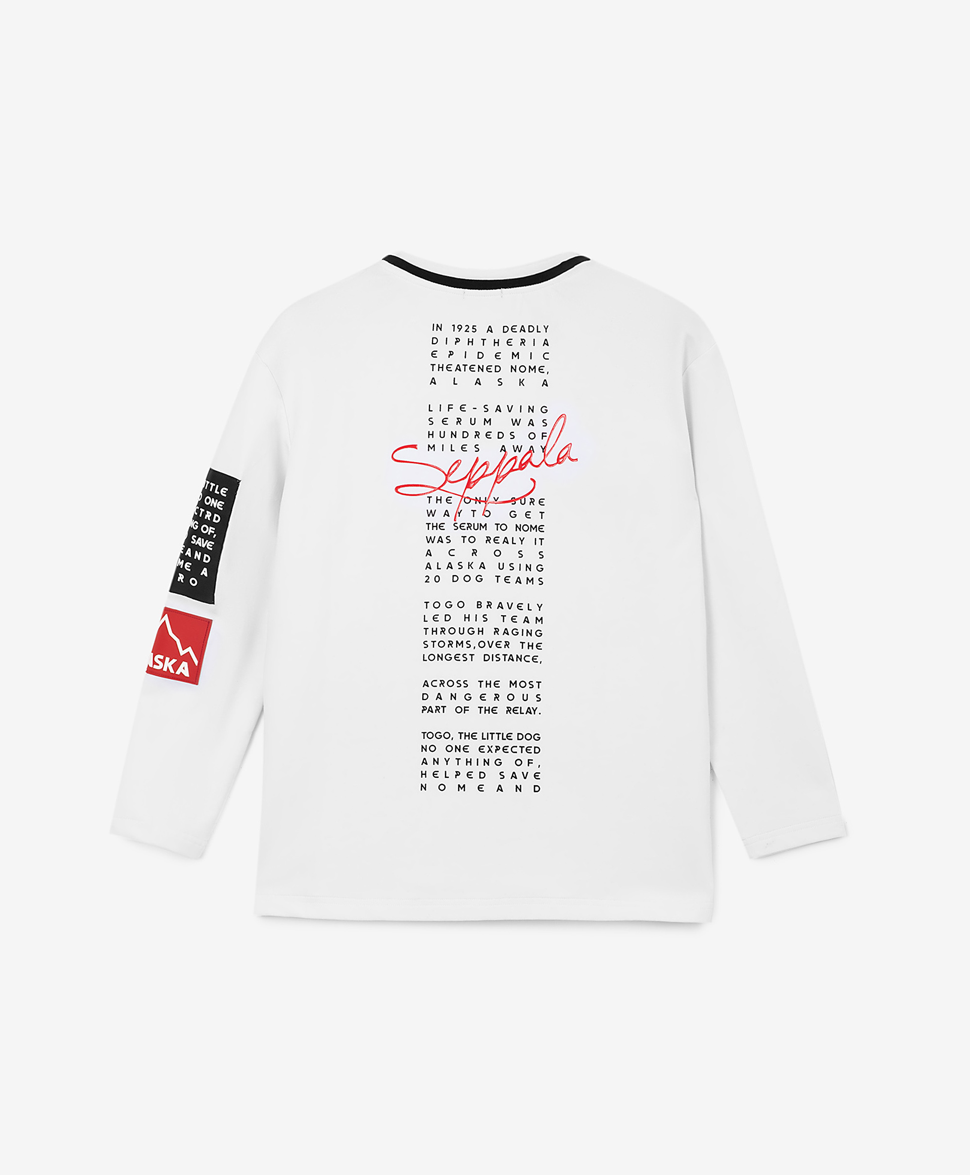 фото Футболка с длинным рукавом белая gulliver