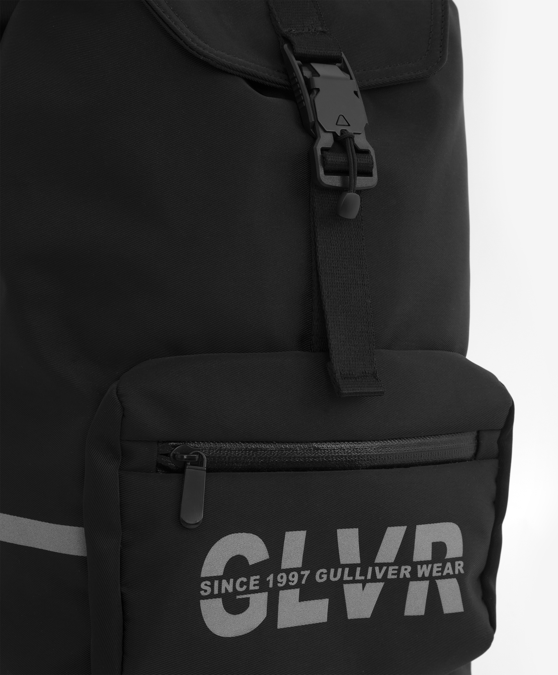 Рюкзак из влагостойкой плащовки черный Gulliver 222GSBJA2102, размер One size - фото 4