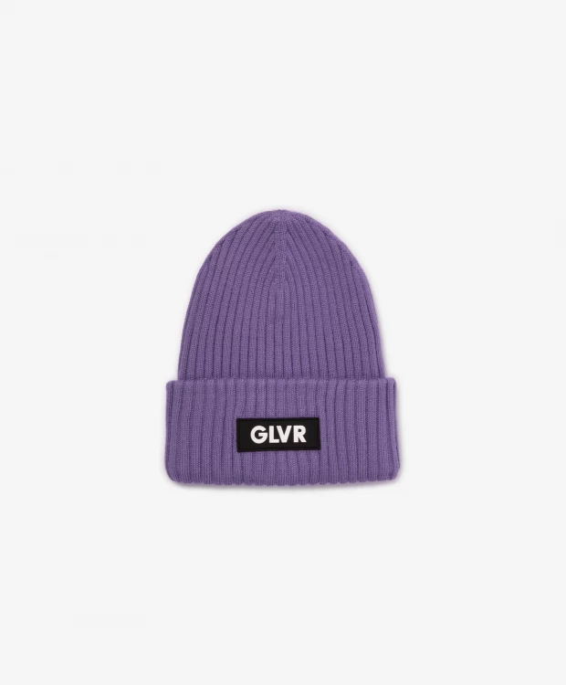 Шапка вязаная фиолетовая Gulliver gulliver шапка вязаная с отворотом фиолетовая gulliver