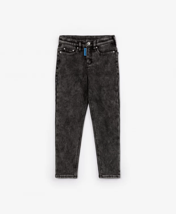 Джинсы утепленные серые Gulliver брюки и джинсы gulliver утепленные джинсы 22006bmc6402