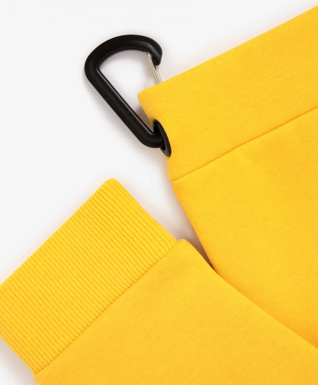 фото Толстовка с принтом желтая gulliver (104)