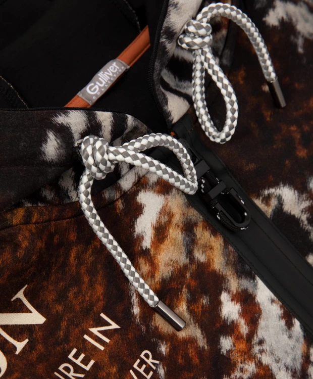 фото Толстовка распашная мультицвет gulliver (164)