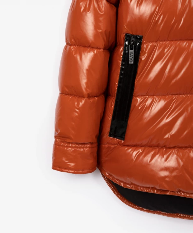 фото Куртка демисезонная медного цвета gulliver (152)