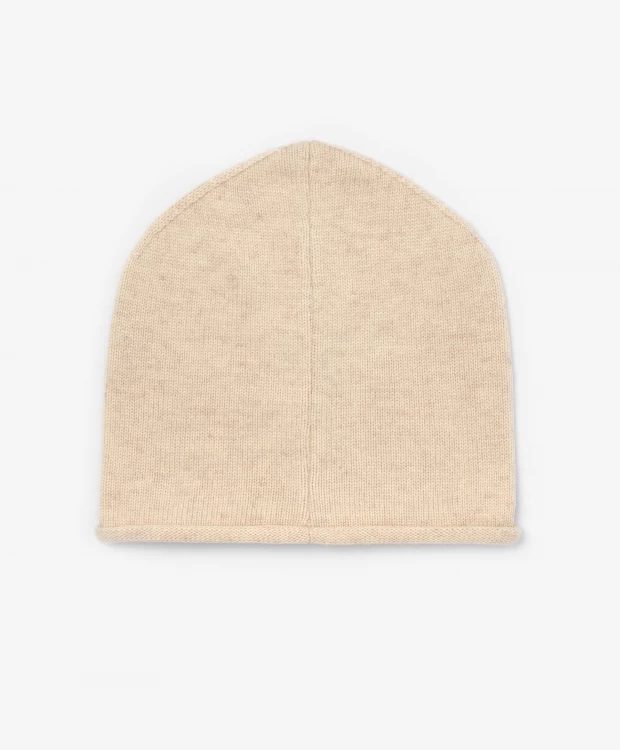 фото Шапка вязаная бежевая glvr (one size)