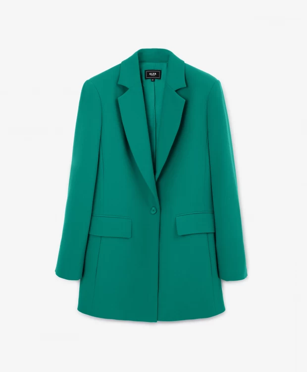 Пиджак оверсайз зеленый GLVR пиджак оверсайз