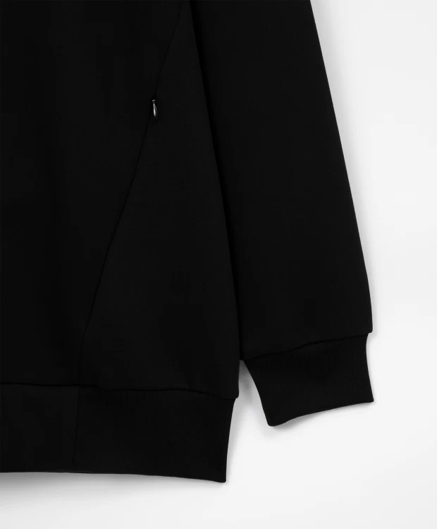 фото Худи удлиненное черное glvr (xl)